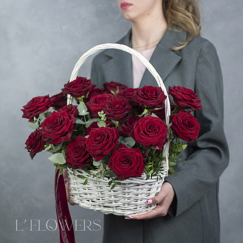 L'FLOWERS Корзина Скарлетт – фото 1