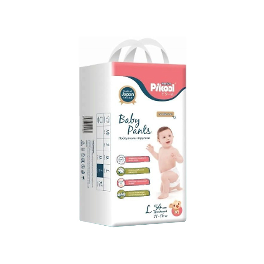 PIKOOL Подгузники-трусики Premium L (11-16 кг.) – фото 2
