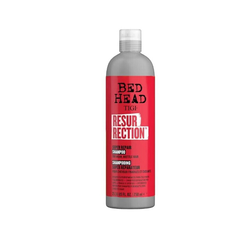 TIGI Шампунь для сильно поврежденных волос Bed Head Resurrection, 750 – фото 1