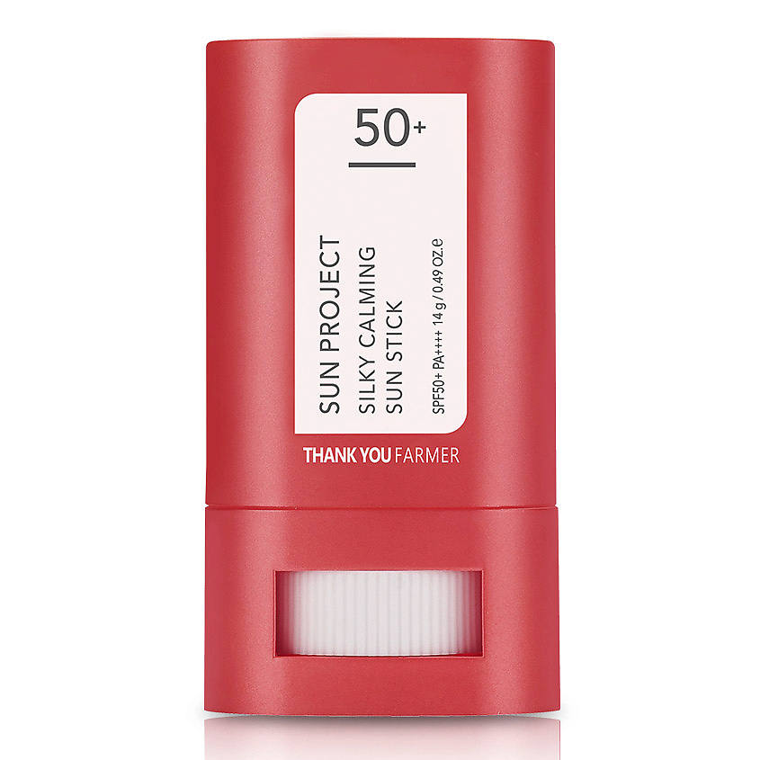 THANK YOU FARMER Стик для лица солнцезащитный успокаивающий SPF 50+ Sun Project Silky Calming Sun Stick – фото 1