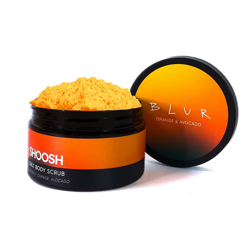 SHOOSH Соляной скраб для тела "Orange & Avocado" – фото 2