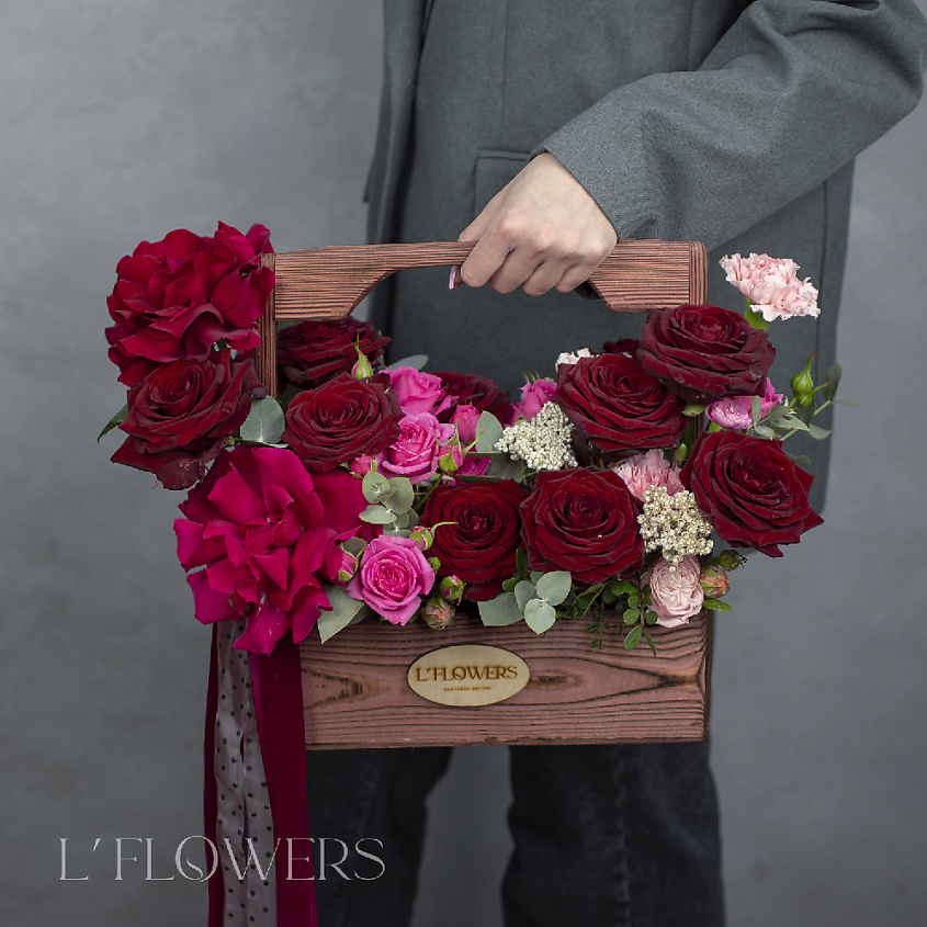 L'FLOWERS Ящик Престиж – фото 1