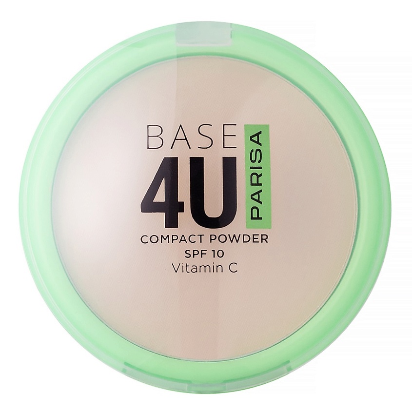 PARISA COSMETICS Пудра для лица прессованная Base4U PP-02 – фото 1