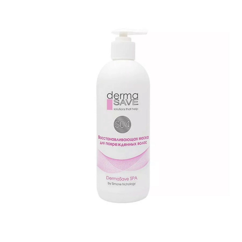 DERMA SAVE Маска S04 с Гиалуроном для восстановления поврежденных волос – фото 1