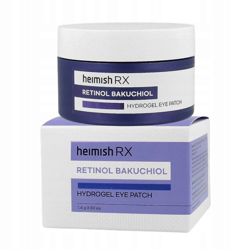 HEIMISH Гидрогелевые патчи для глаз RX Retinol Bakuchiol Hydrogel Eye Patch – фото 1