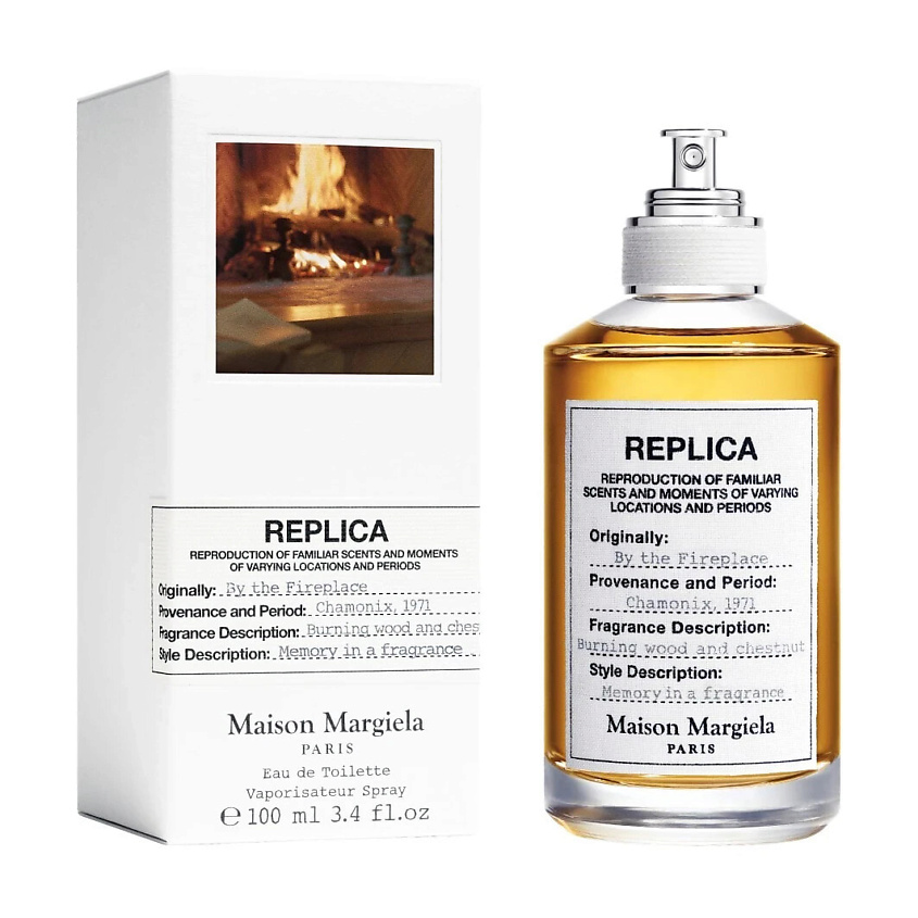 MAISON MARGIELA Туалетная вода Replica By the Fireplace, перезаполняемый флакон, 100 мл – фото 1
