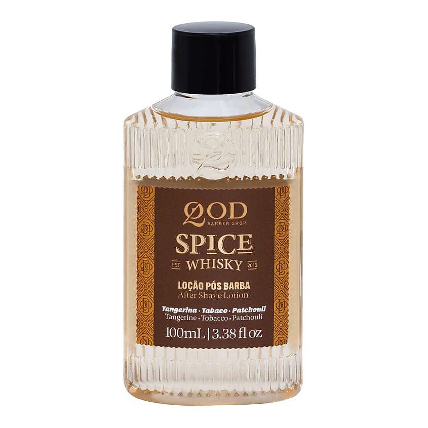 QOD BARBER SHOP Лосьон после бритья с ароматом пряного виски Spice Whisky After Shave Lotion – фото 2