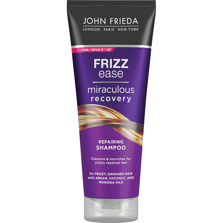JOHN FRIEDA Шампунь для интенсивного ухода за непослушными волосами Frizz Ease MIRACULOUS RECOVERY – фото 1