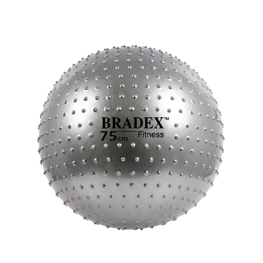 BRADEX Мяч для фитнеса, массажный ФИТБОЛ-75 ПЛЮС – фото 1