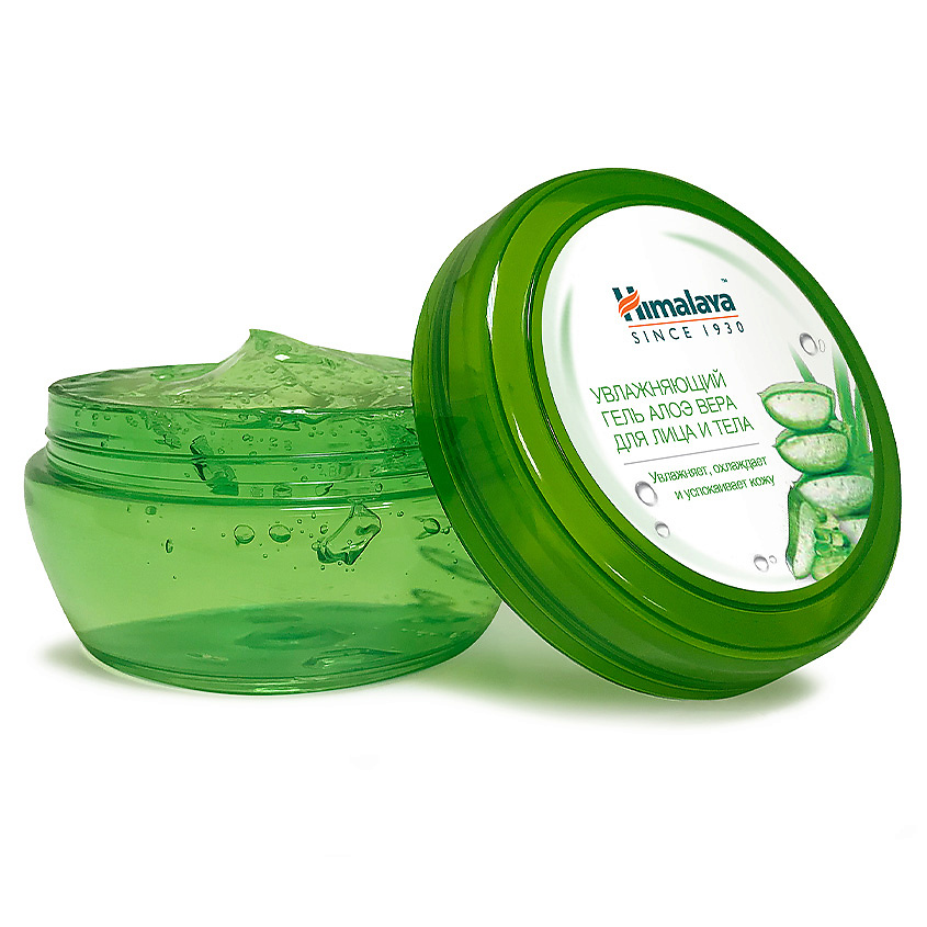 HIMALAYA SINCE 1930 Гель для лица и тела увлажняющий алоэ вера HERBAL ALOE VERA FACE & BODY MOISTURIZER – фото 2