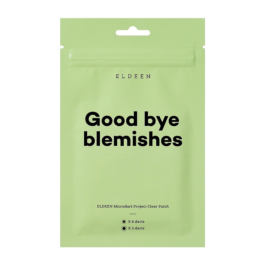 ELDEEN Патчи для лица микроигольные прозрачные Good Bye Blemishes – фото 1
