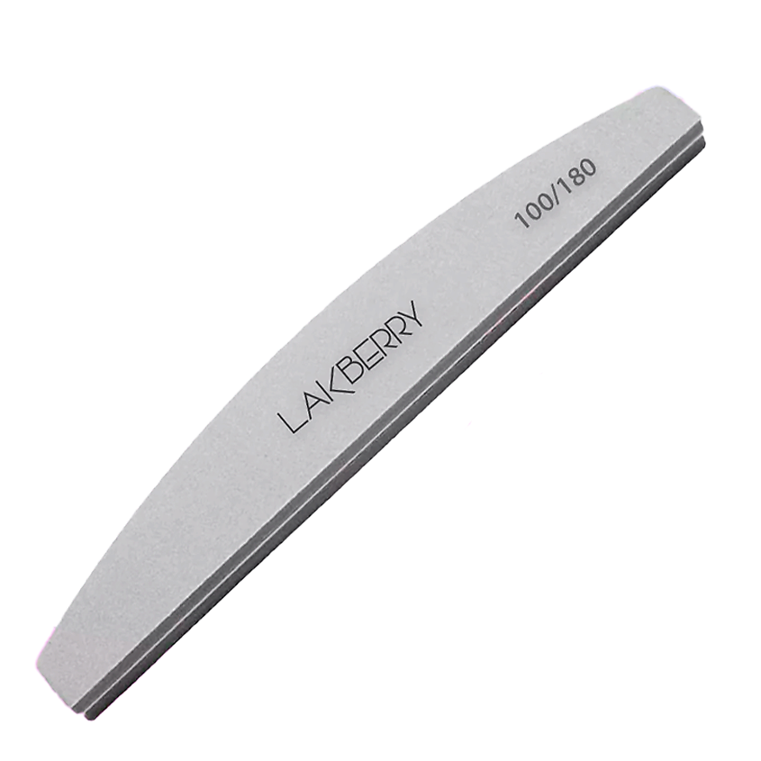 GET THE REASON LAKBERRY Пилка-баф для шлифовки ногтей лодка 100/180, 1 шт – фото 1