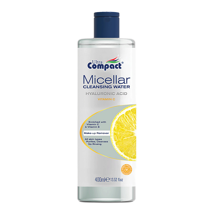 ULTRA COMPACT Вода мицеллярная для снятия макияжа с витамином С Micellar Cleansing Water Vitamin C – фото 1