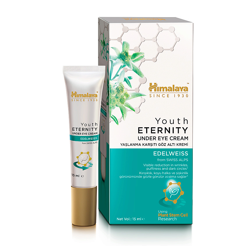 HIMALAYA SINCE 1930 Крем вокруг глаз молодость кожи Youth eternity under eye cream – фото 2
