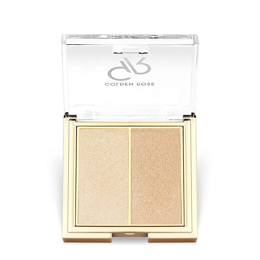 GOLDEN ROSE Хайлайтер  для макияжа лица So Glow! Highlighter DUO – фото 2