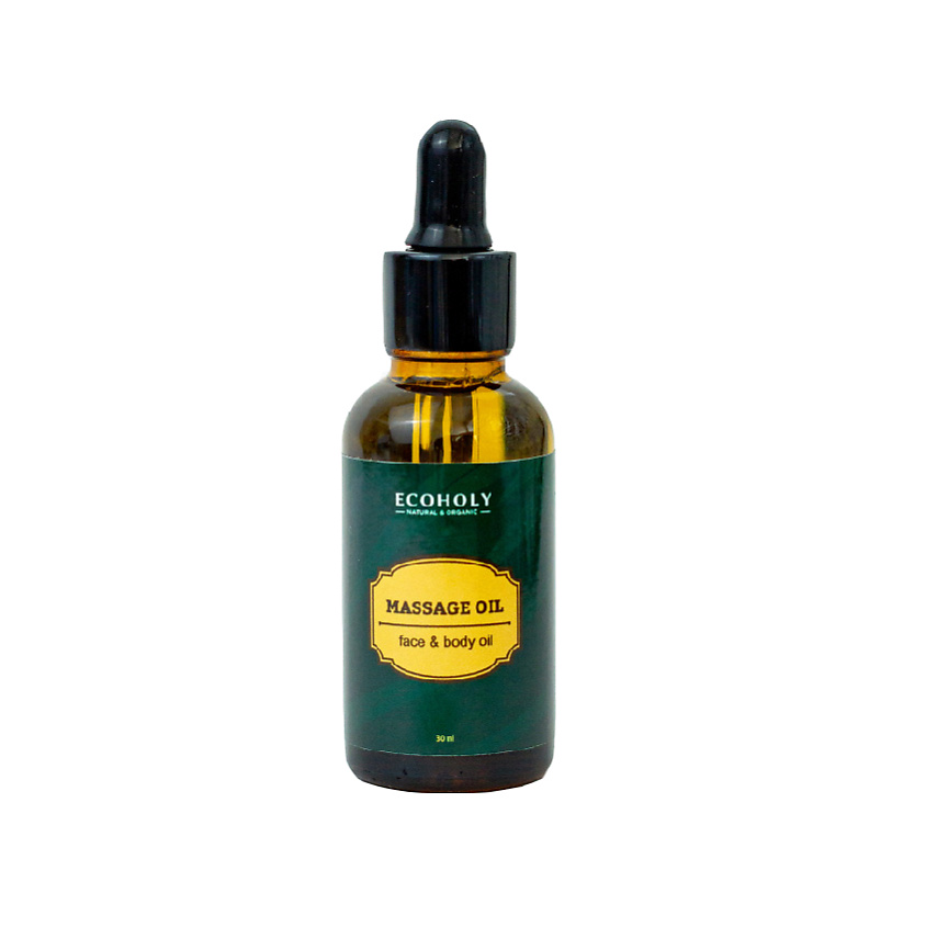 ECOHOLY Масло для лица массажное Face&Body Massage Oil – фото 1