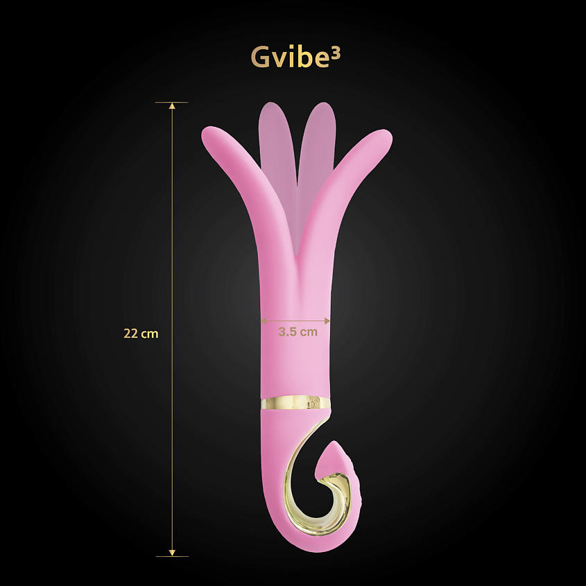 GVIBE Вибратор 3 Candy Pink – фото 4