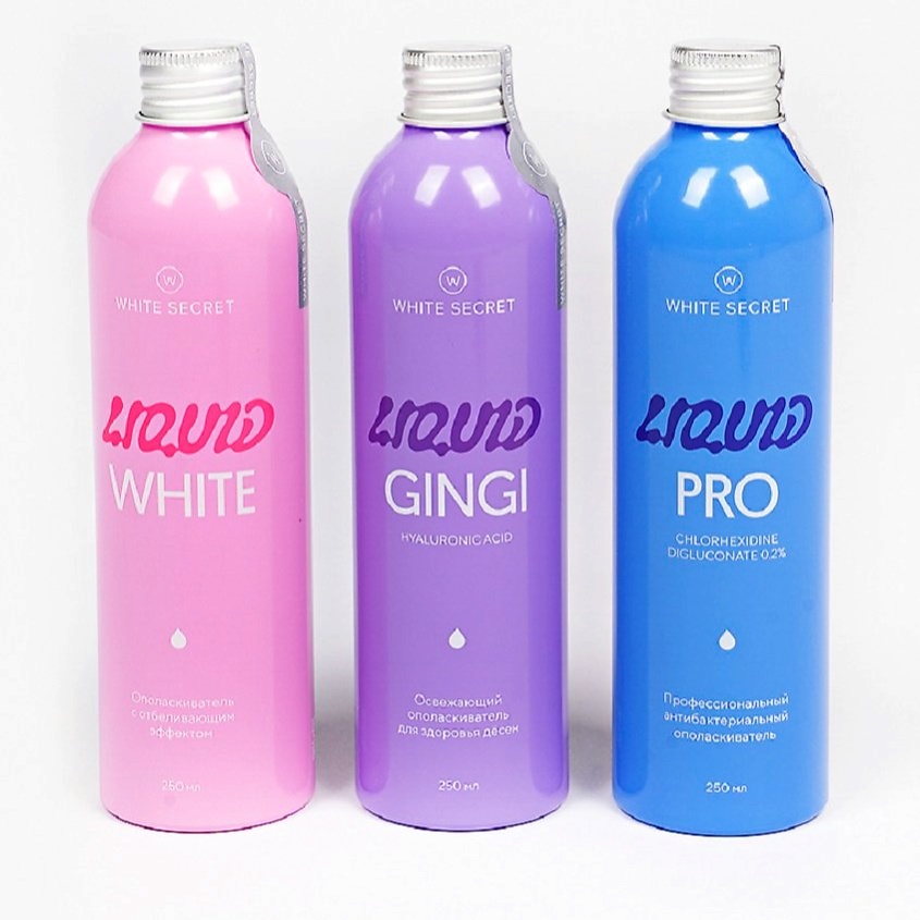 WHITE SECRET Ополаскиватель для полости рта Liquid Pro профессиональный – фото 4