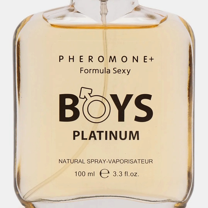 FORMULA SEXY Парфюмированный лосьон с феромонами Boys Platinum розмарин шалфей амбра – фото 5