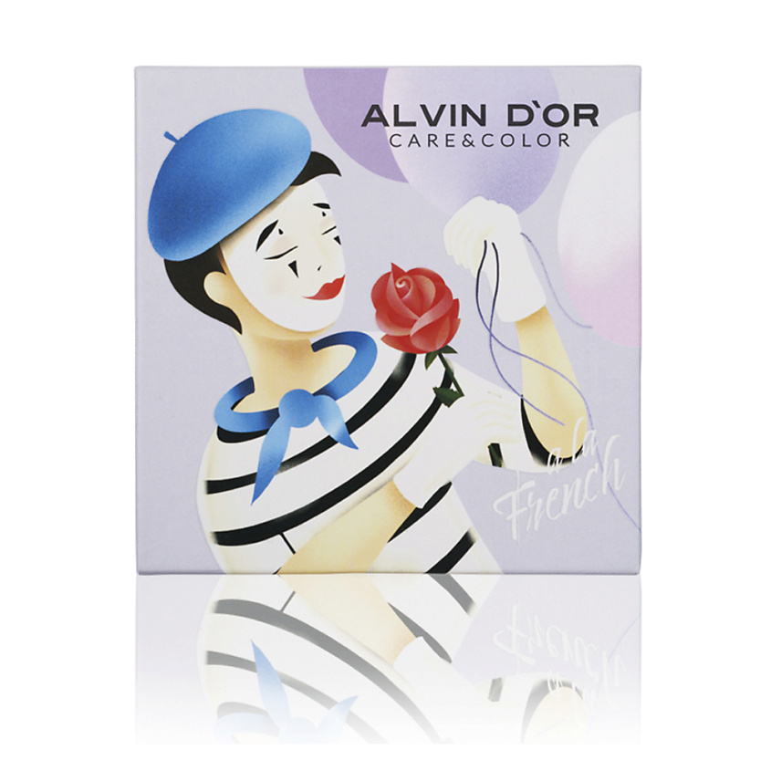 ALVIN D’OR Палетка теней для век "Влюбленный Мим" A LA FRENCH – фото 2