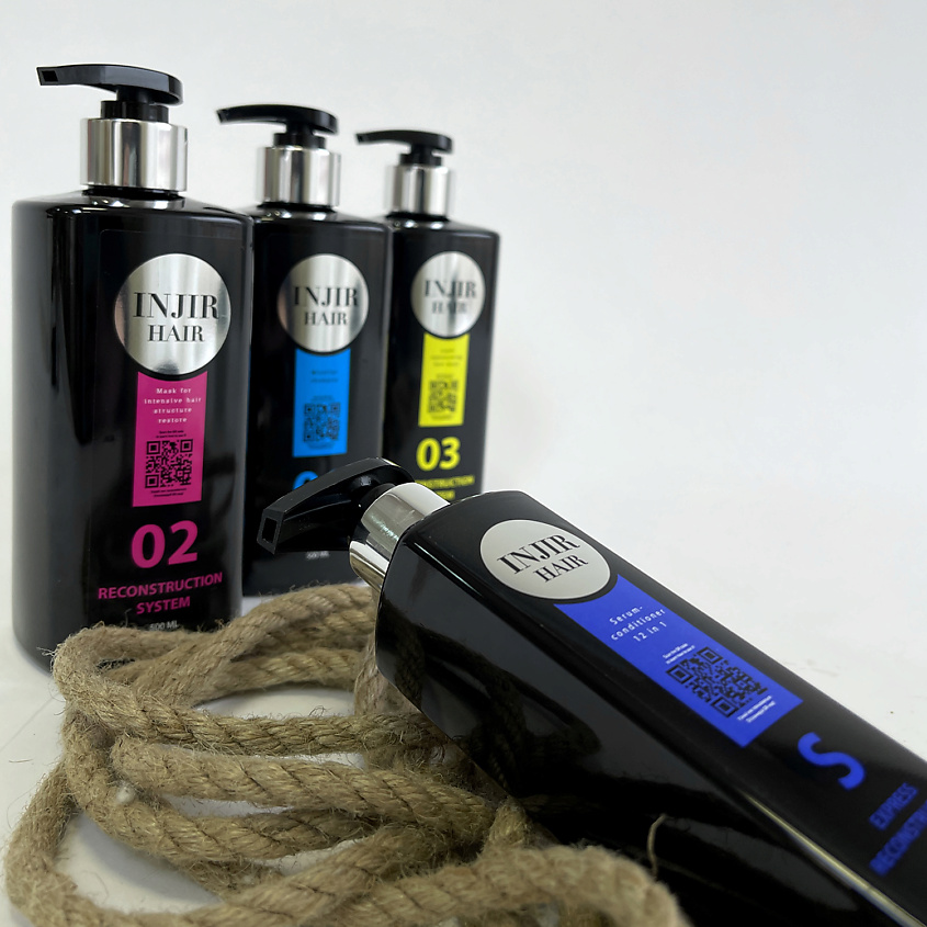 INJIR HAIR Комплекс восстановления кудрявых волос – фото 3