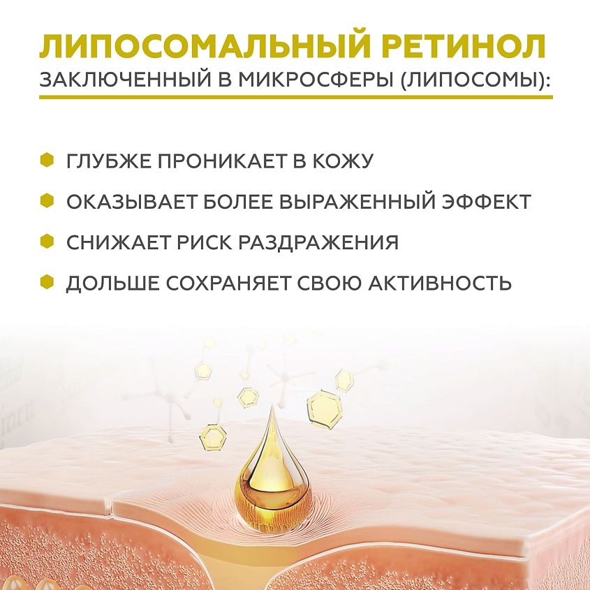 ГЕЛЬТЕК Крем-сыворотка с ретинолом Retiderm 0.25 – фото 18