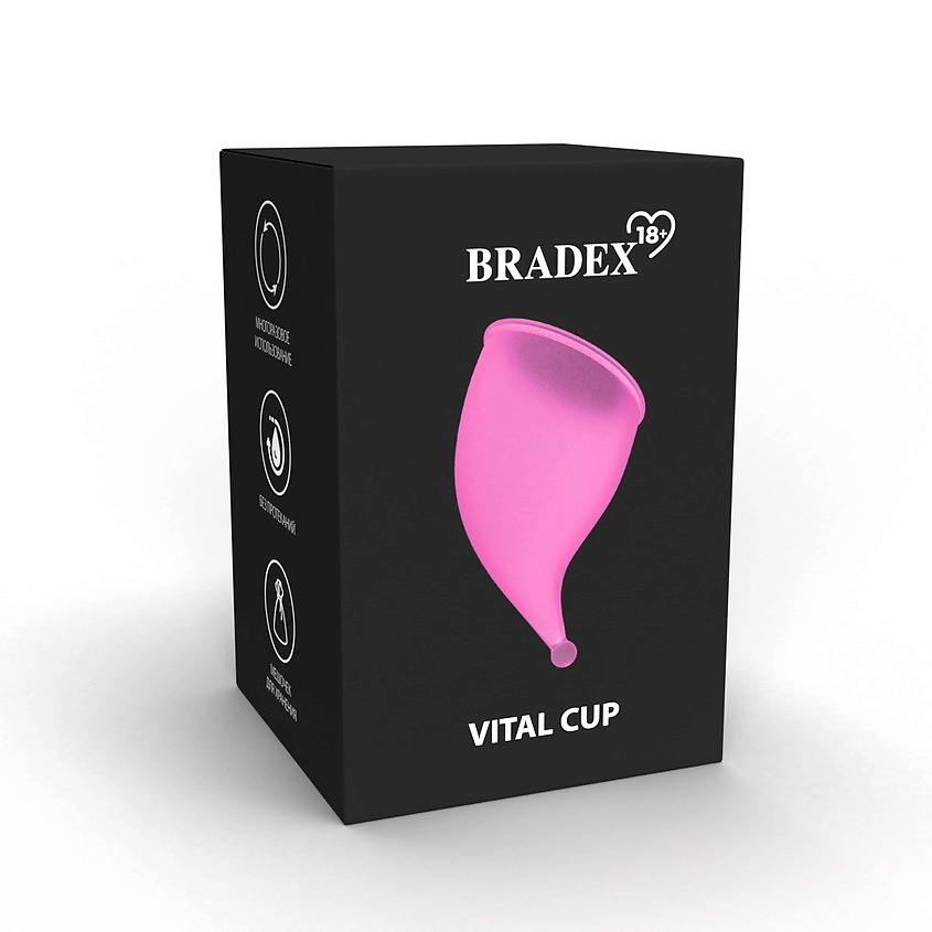 BRADEX Менструальная чаша Vital Cup L – фото 6