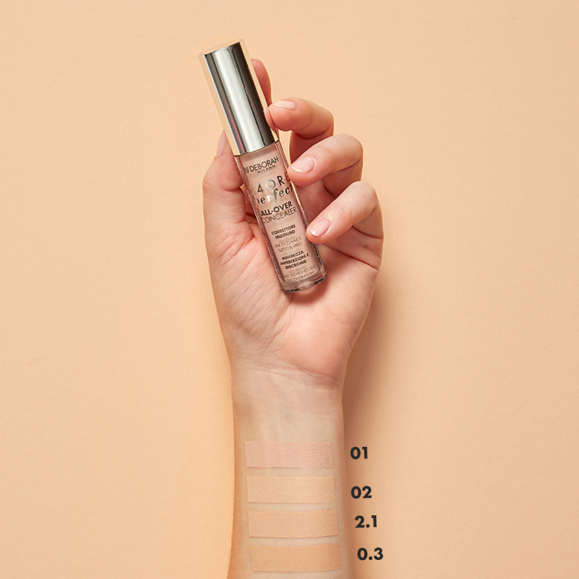 DEBORAH MILANO Корректор жидкий 24 ORE PERFECT ALL OVER CONCEALER – фото 4