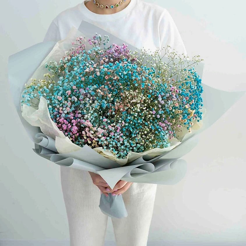 ЛЭТУАЛЬ FLOWERS Букет из Гипсофилы 9 шт. – фото 2