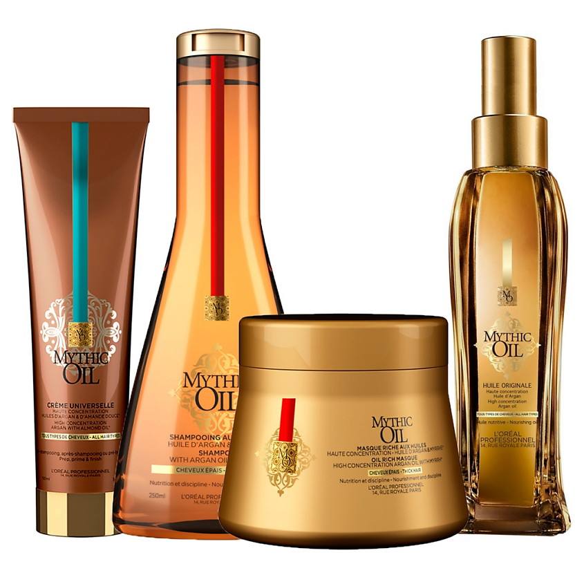 L'OREAL PROFESSIONNEL Питательная маска для нормальных и тонких волос MYTHIC OIL – фото 2