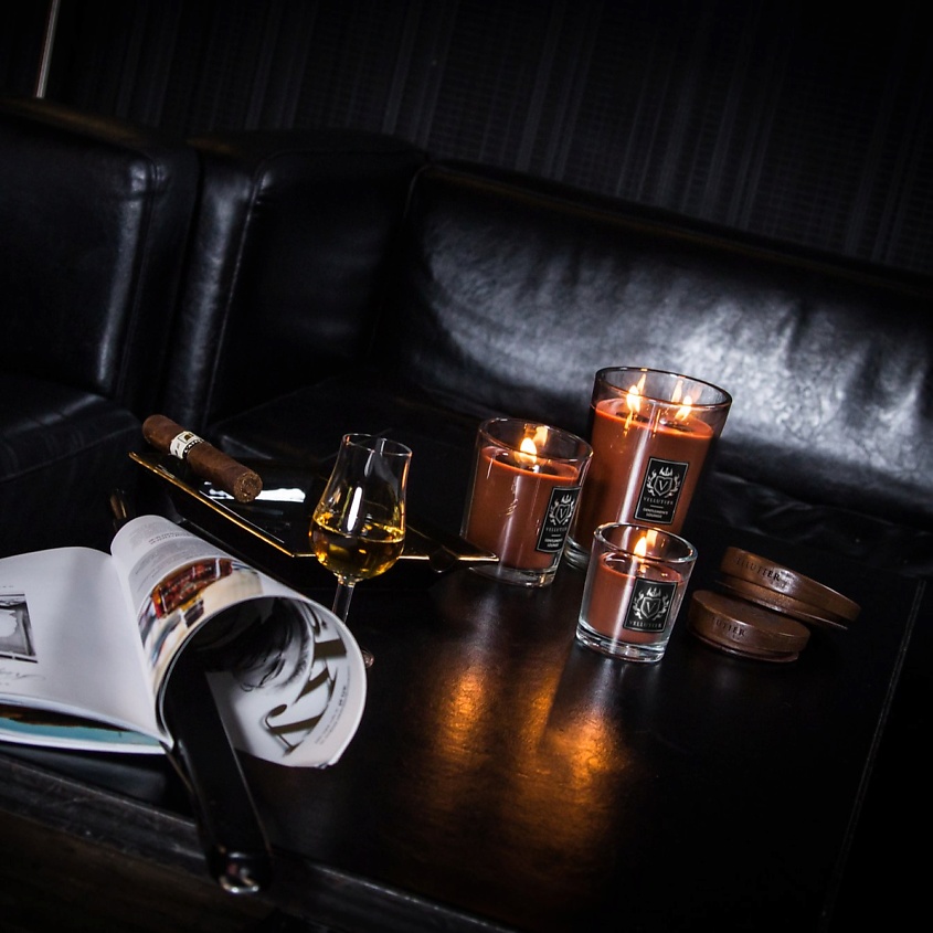 VELLUTIER Свеча Клуб джентельменов Gentlemen's Lounge, 515 г – фото 9