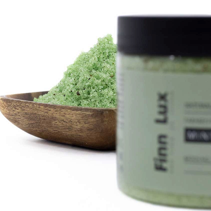 FINNLUX Скраб антицеллюлитный для тела "MINT-LIME+Sugar" – фото 10