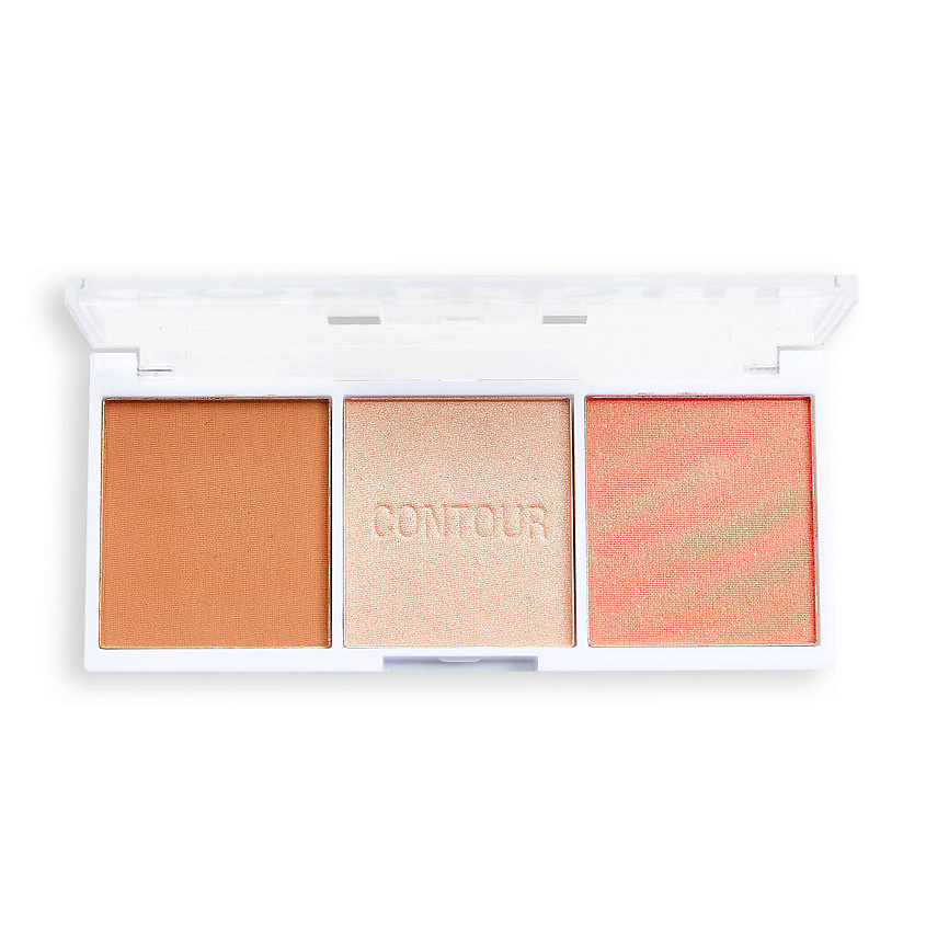 RELOVE REVOLUTION Палетка для контуринга лица Colour Play Contour Trio – фото 3