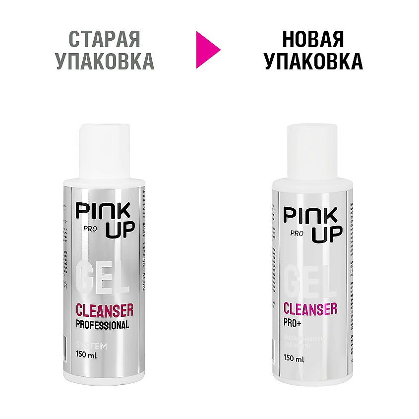 PINK UP Жидкость для обезжиривания ногтей и снятия липкого слоя PRO – фото 5