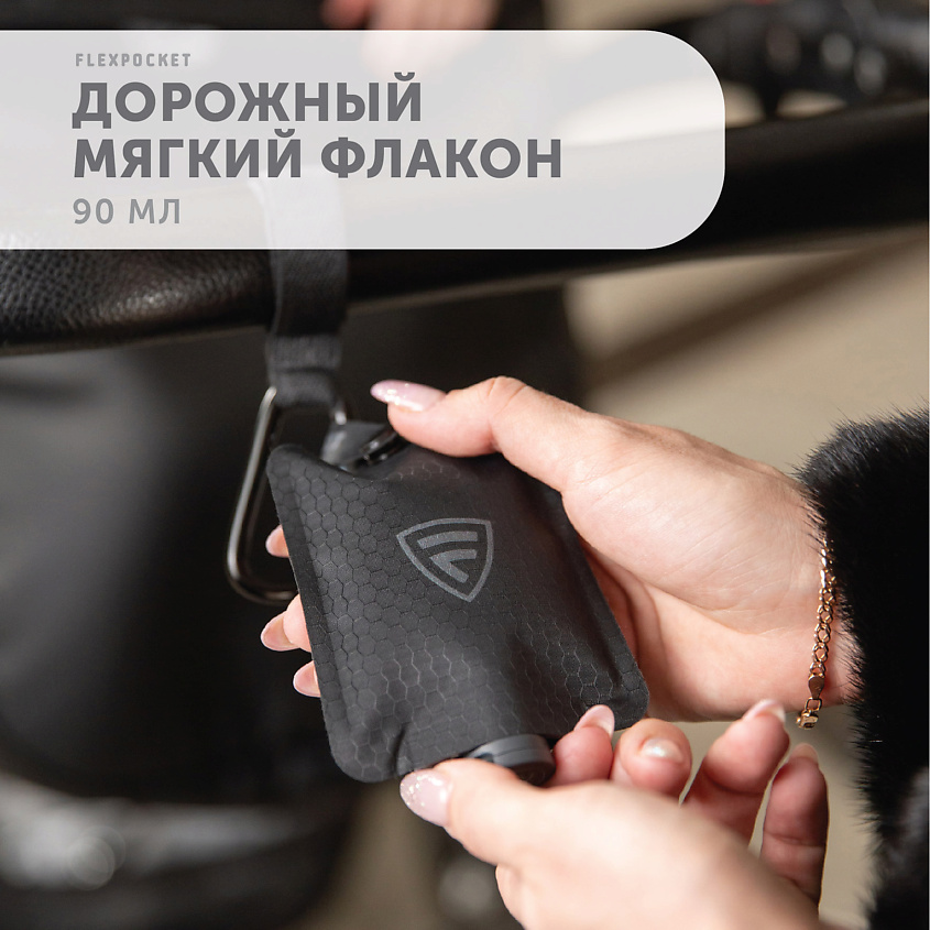 FLEXPOCKET Атомайзер, флакон для жидкостей дорожный мягкий – фото 8