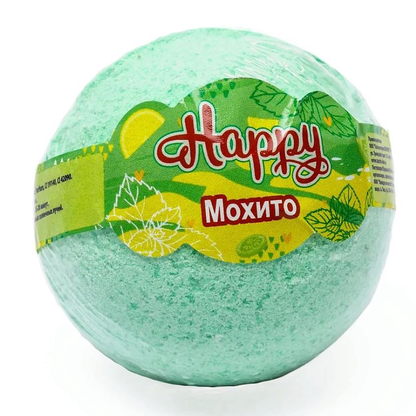 LABORATORY KATRIN Бомбочка для ванны Happy «Мохито» – фото 4