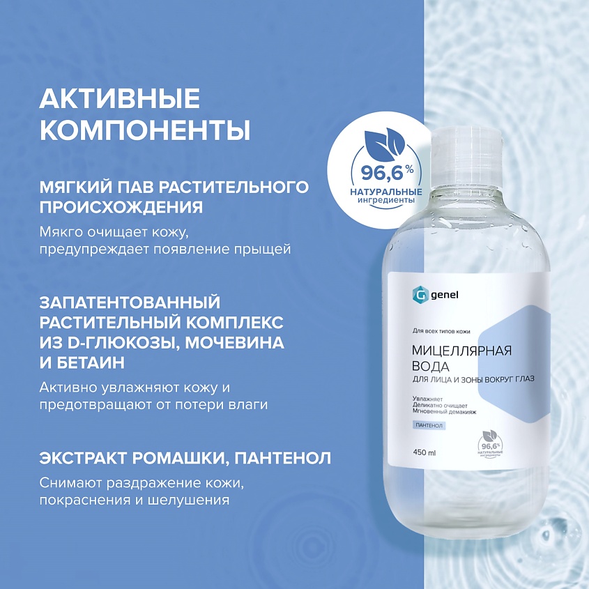 G GENEL Мицеллярная вода – фото 5