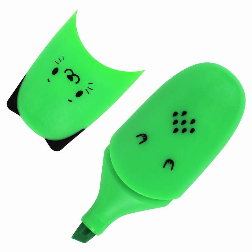 BRAUBERG Набор текстовыделителей мини KIDS, CUTE CATS NEON – фото 3