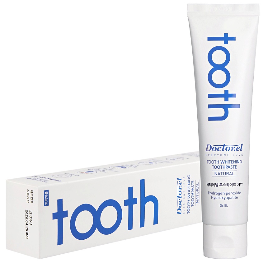 DR.EL Профессиональная отбеливающая натуральная зубная паста Dr El TOOTH – фото 3