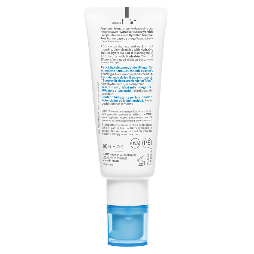 BIODERMA Перфектор крем SPF 30 солнцезащитный для обезвоженной кожи лица Hydrabio – фото 4