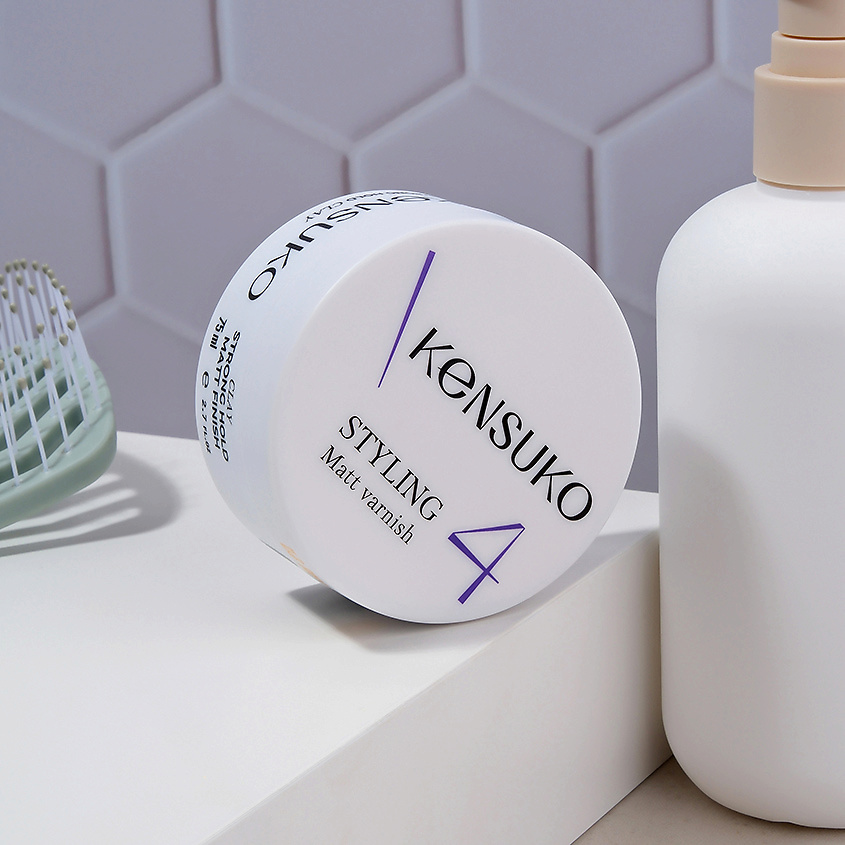 KENSUKO Глина для укладки волос CREATE сильной фиксации – фото 15