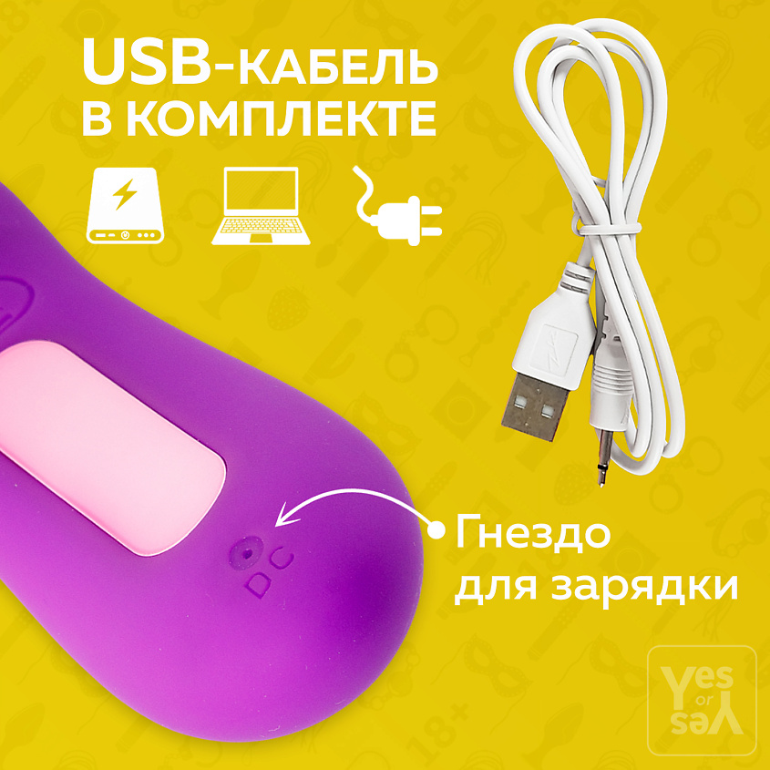 YESORYES Вакуумно-волновой клиторальный стимулятор "Taste Of Happiness" – фото 2