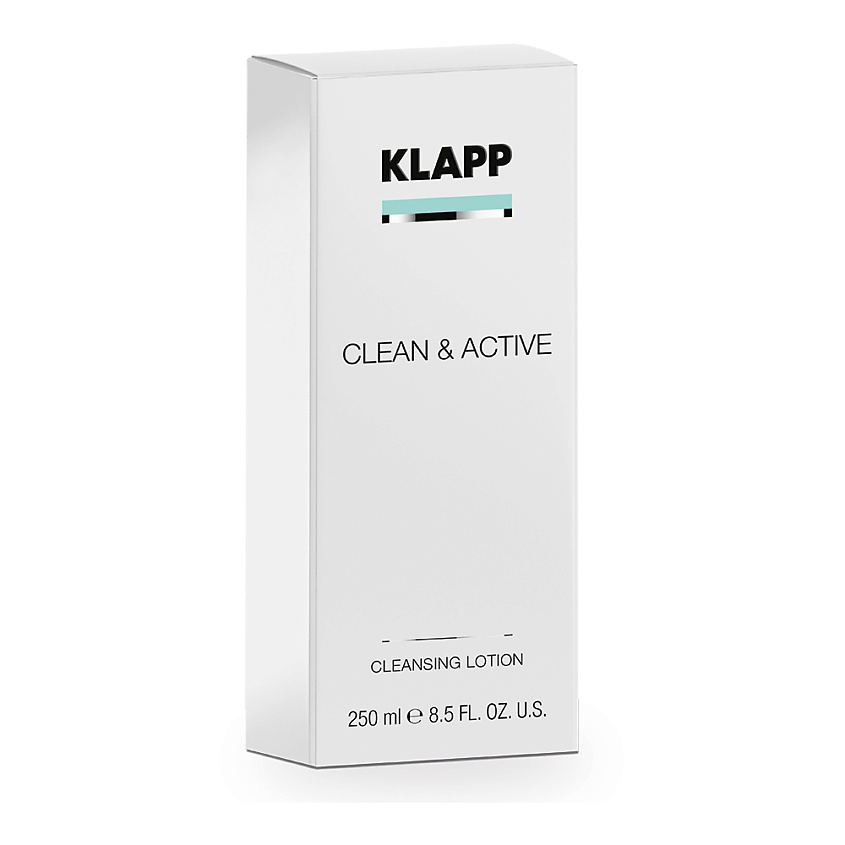 KLAPP COSMETICS Очищающее молочко CLEAN&ACTIVE Cleansing Lotion – фото 2