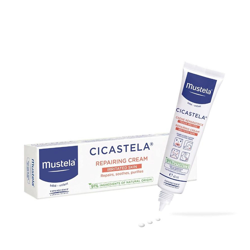MUSTELA Восстанавливающий увлажняющий крем Cicastela – фото 2