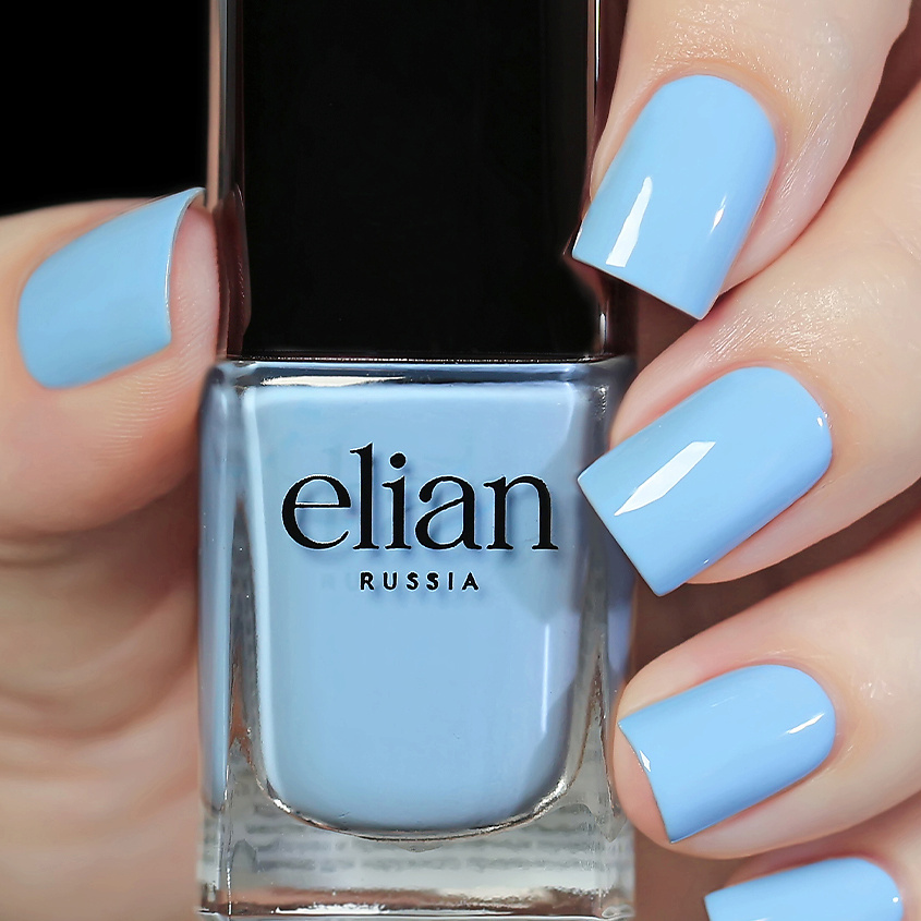 ELIAN Лак для ногтей Nail Lacquer, 814 Innocent Blue – фото 2