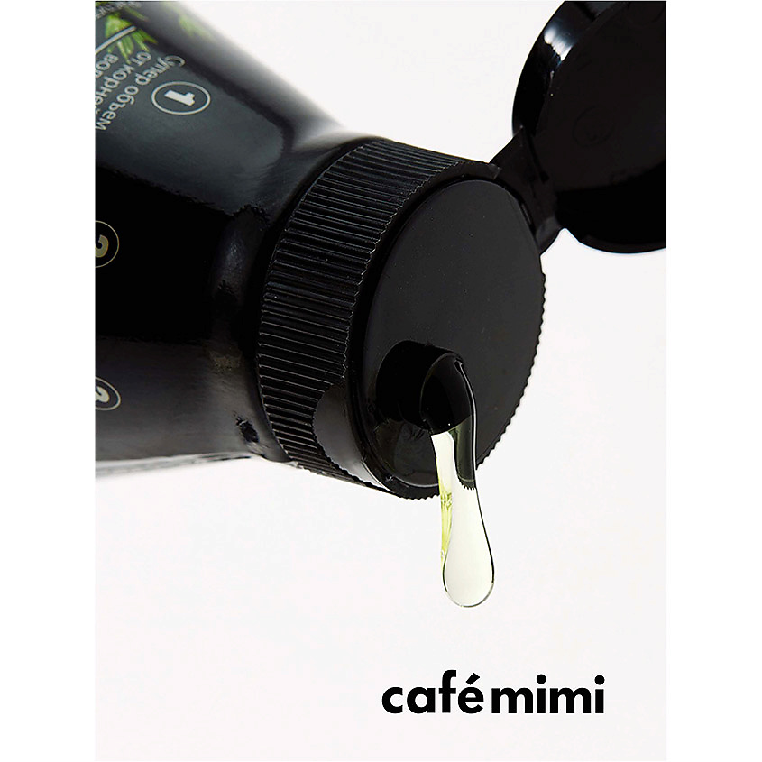CAFÉ MIMI Super Food Шампунь для волос "Супер объем и рост" Олива & Тимьян – фото 3