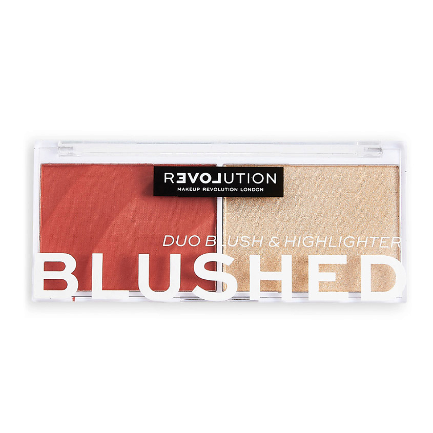 RELOVE REVOLUTION Палетка для макияжа лица Colour Play Blushed Duo – фото 2