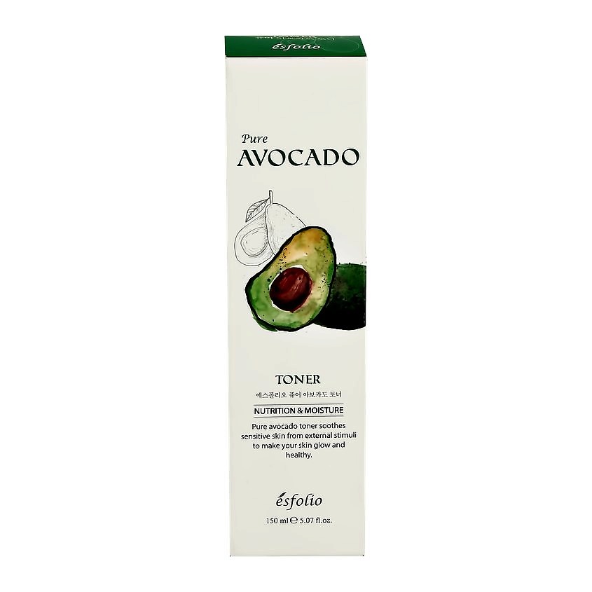 ESFOLIO Тонер для лица PURE AVOCADO – фото 3