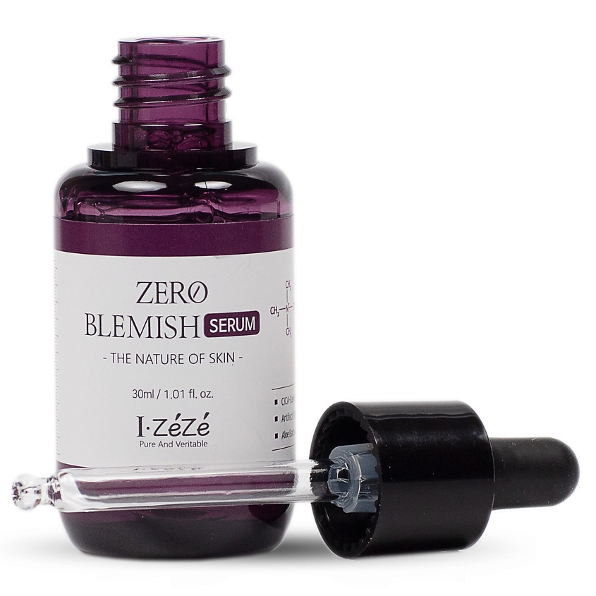 IZEZE Сыворотка с экстрактом азиатской центеллы Zero Blemish Serum – фото 4