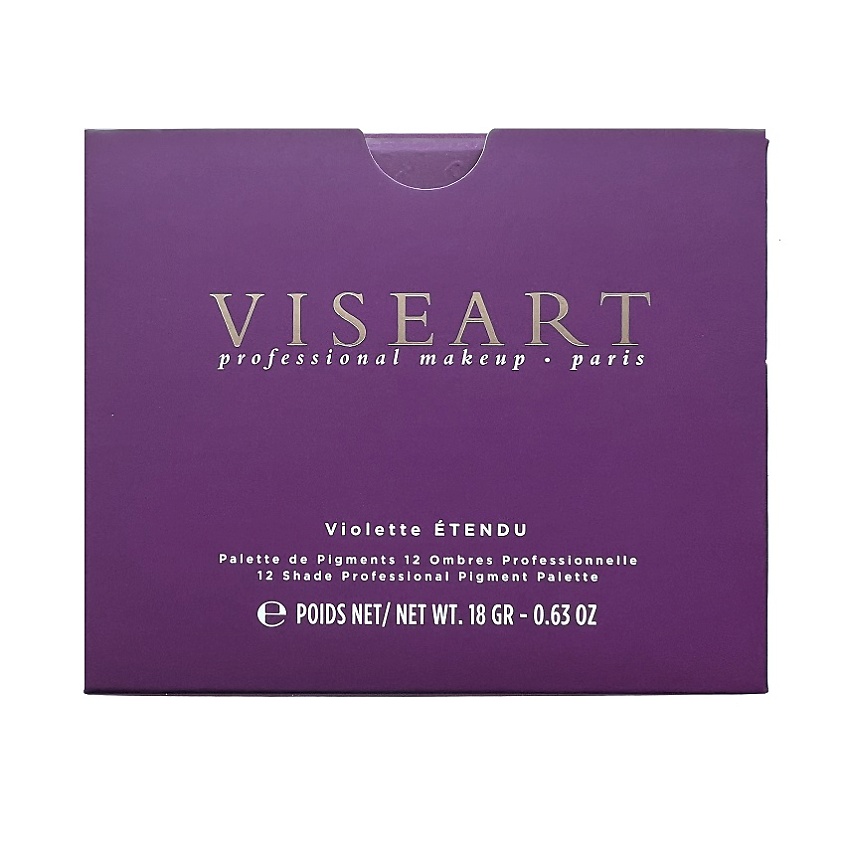 VISEART Палетка теней Étendu Violette – фото 3